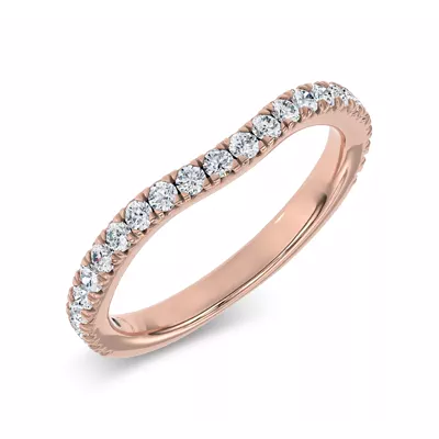 Gilded Glow Contoured Pavé Band by Christian Siriano