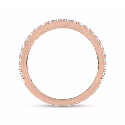 Gilded Glow Contoured Pavé Band by Christian Siriano