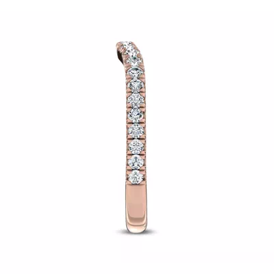 Gilded Glow Contoured Pavé Band by Christian Siriano