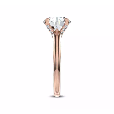 Avant Knife-Edge Lab Engagement Ring by Christian Siriano