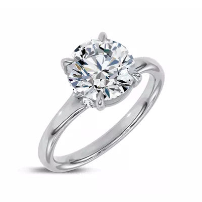 Marcelle Diamond Accent Engagement Ring