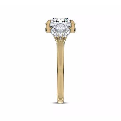 Marcelle Diamond Accent Engagement Ring