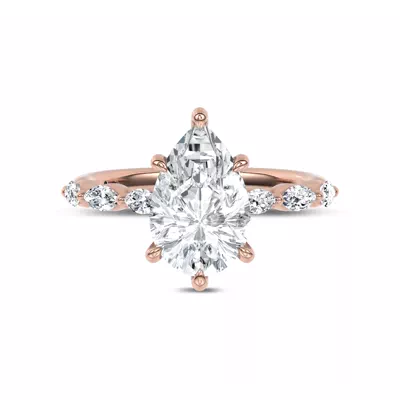 Virelia Lab Engagement Ring by Christian Siriano