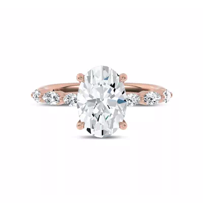 Virelia Lab Engagement Ring by Christian Siriano