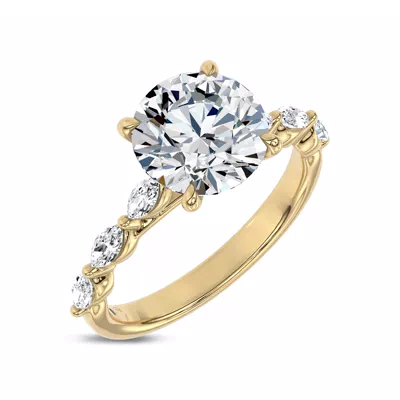 Virelia Lab Engagement Ring by Christian Siriano