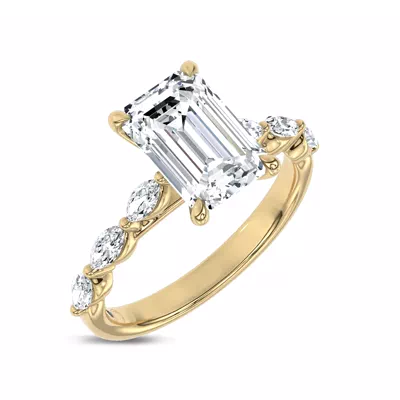 Virelia Lab Engagement Ring by Christian Siriano