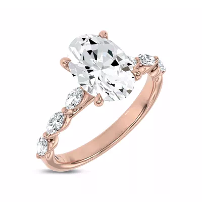 Virelia Lab Engagement Ring by Christian Siriano