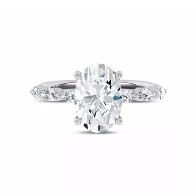 Virelia Lab Engagement Ring by Christian Siriano