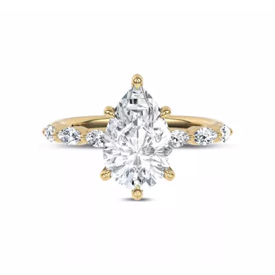 Virelia Lab Engagement Ring by Christian Siriano