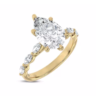 Virelia Lab Engagement Ring by Christian Siriano