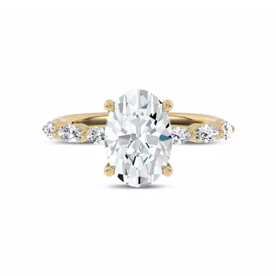 Virelia Lab Engagement Ring by Christian Siriano