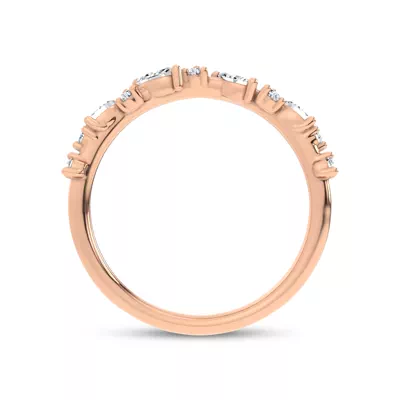 Hayley Scattered Diamond Band