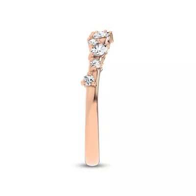 Hayley Scattered Diamond Band