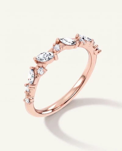 Hayley Scattered Diamond Band