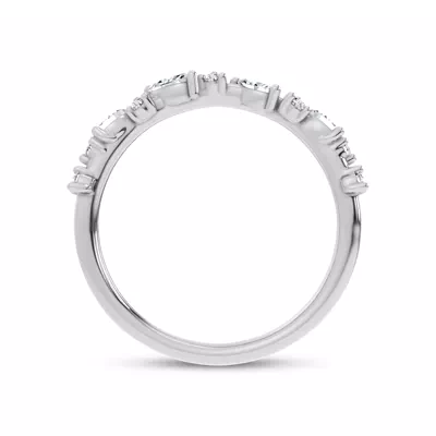 Hayley Scattered Diamond Band