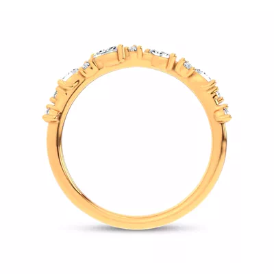 Hayley Scattered Lab Diamond Band