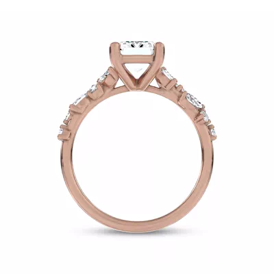 Hayley Scattered Lab Diamond Engagement Ring