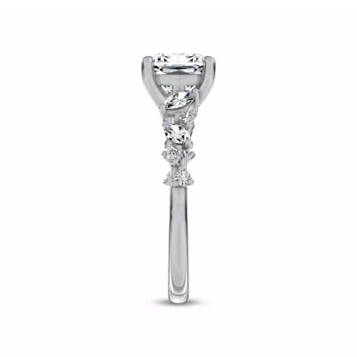 Hayley Scattered Lab Diamond Engagement Ring