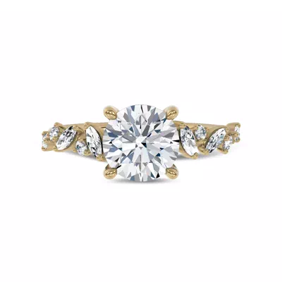Hayley Scattered Lab Diamond Engagement Ring