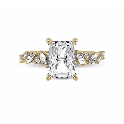 Hayley Scattered Lab Diamond Engagement Ring