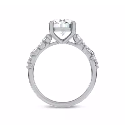 Hayley Scattered Diamond Engagement Ring