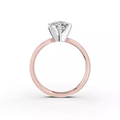 Boda Six-Prong Comfort-Fit Engagement Ring (2mm)