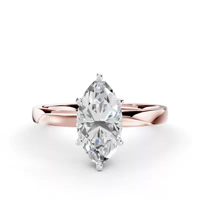Boda Six-Prong Comfort-Fit Engagement Ring (2mm)