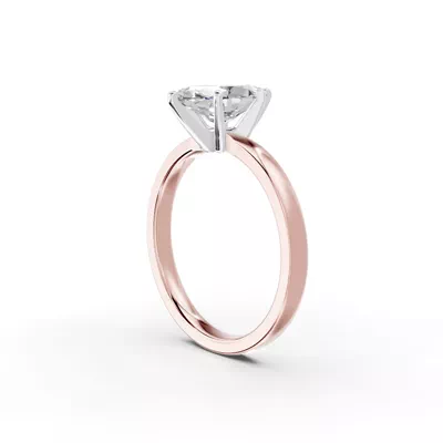 Boda Six-Prong Comfort-Fit Engagement Ring (2mm)