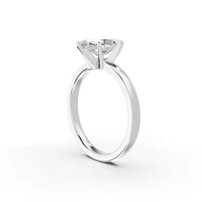 Boda Six-Prong Comfort-Fit Engagement Ring (2mm)