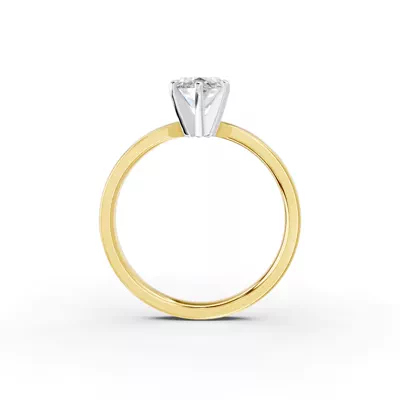 Boda Six-Prong Comfort-Fit Engagement Ring (2mm)