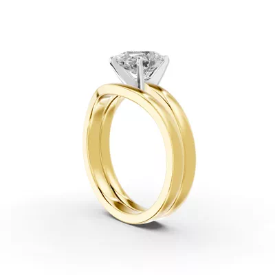 Boda Six-Prong Comfort-Fit Engagement Ring (2mm)