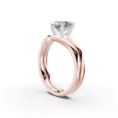 Boda Six-Prong Comfort-Fit Engagement Ring (1.5mm)