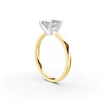Boda Six-Prong Comfort-Fit Engagement Ring (1.5mm)