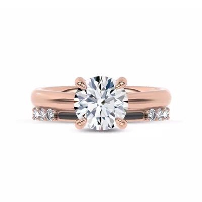 Fiora Black Ceramic Diamond Band by Christian Siriano