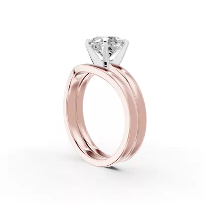 Linda Comfort-Fit Engagement Ring (2mm)