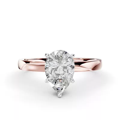 Linda Comfort-Fit Engagement Ring (2mm)