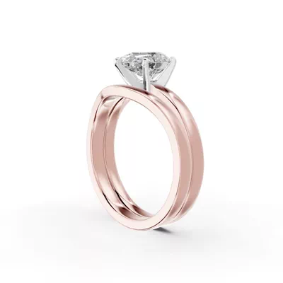 Linda Comfort-Fit Engagement Ring (2mm)
