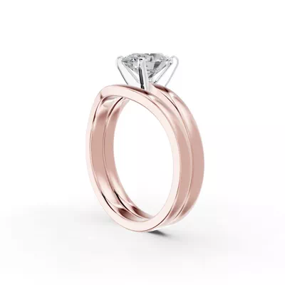 Linda Comfort-Fit Engagement Ring (2mm)