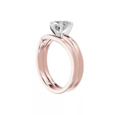 Linda Comfort-Fit Engagement Ring (2mm)