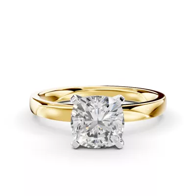 Linda Comfort-Fit Engagement Ring (2mm)