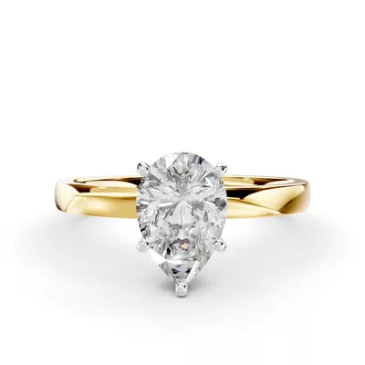 Linda Comfort-Fit Engagement Ring (2mm)