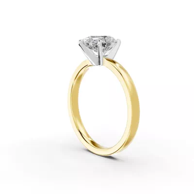 Linda Comfort-Fit Engagement Ring (2mm)