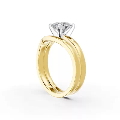 Linda Comfort-Fit Engagement Ring (2mm)