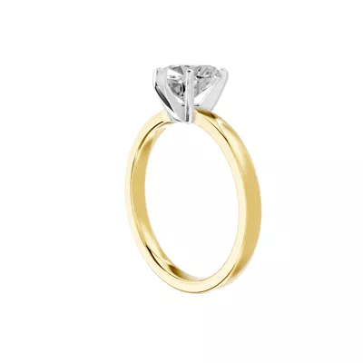 Linda Comfort-Fit Engagement Ring (2mm)