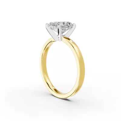 Linda Comfort-Fit Engagement Ring (2mm)