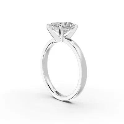 Linda Comfort-Fit Engagement Ring (2mm)