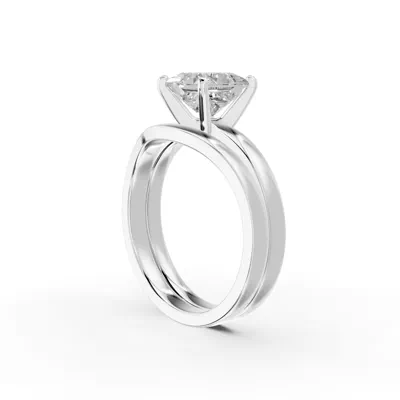 Linda Comfort-Fit Engagement Ring (2mm)