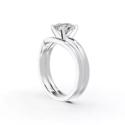 Linda Comfort-Fit Engagement Ring (2mm)