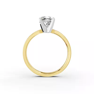 Linda Comfort-Fit Engagement Ring (2mm)