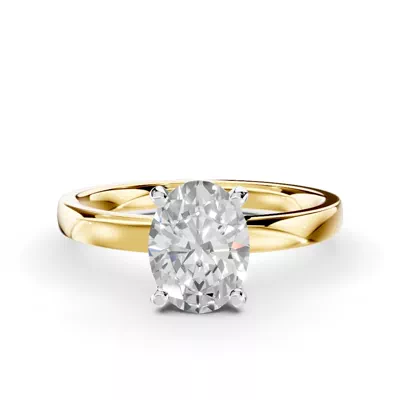 Linda Comfort-Fit Engagement Ring (2mm)